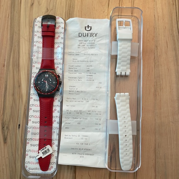 Swatch ROSSO FUOCO - Picture 4 of 7